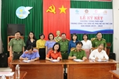 VKSND Quảng Ngãi ký kết chương trình phối hợp bảo vệ phụ nữ và trẻ em