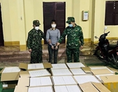 Lạng Sơn Thu giữ 7 500 bộ kit xét nghiệm nhanh COVID-19 nhập lậu qua biên giới