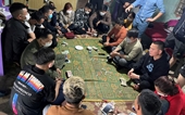 Triệt phá ổ nhóm dùng trang trại để tổ chức đánh bạc