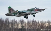 Video Su-25 Nga hạ cánh sau khi trúng tên lửa của phòng không Ukraine