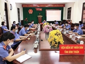 VKSND tỉnh Bình Thuận giao ban công tác Quý I 2022