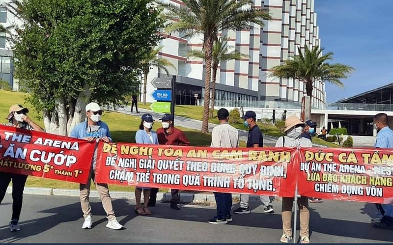 Dự án The Arena Cam Ranh có dấu hiệu vi phạm