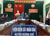 VKSND huyện Hương Khê kiến nghị Chủ tịch UBND huyện có biện pháp phòng ngừa đối tượng có tiền án phạm tội