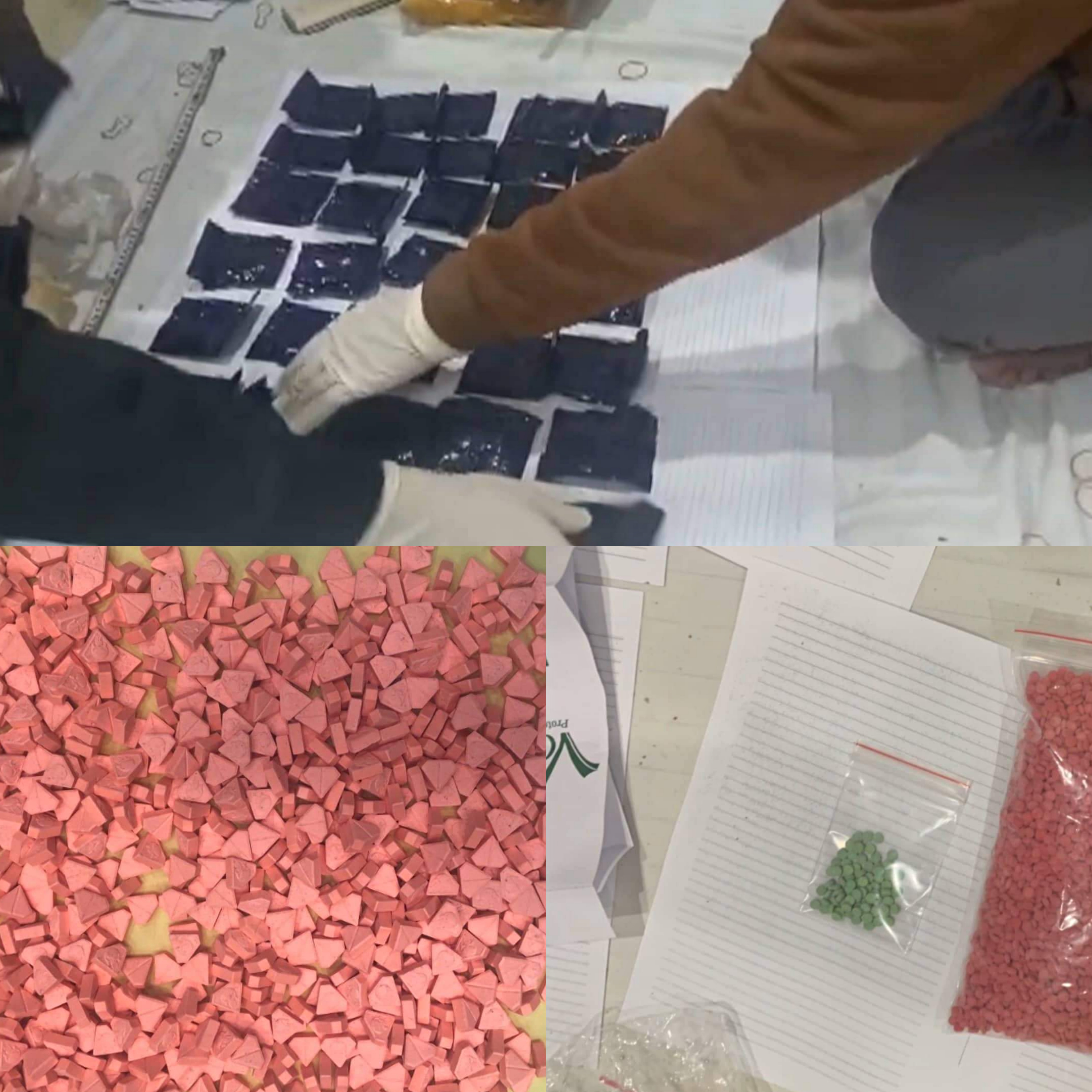 1 đêm phá 2 vụ án ma túy, thu giữ hơn 1kg ma túy tổng hợp