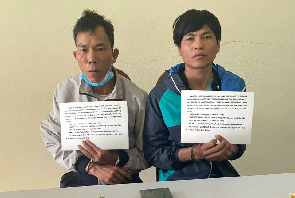 Triệt xoá chuyên án 422P, thu giữ một số lượng lớn ma tuý