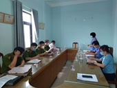 VKSND quận Thanh Khê trực tiếp kiểm sát công tác thi hành án hình sự tại UBND các phường