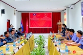 VKSND tỉnh Thừa Thiên Huế thăm và làm việc tại VKSND tỉnh Savannakhet