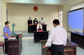 VKSND TP Kon Tum phối hợp xét xử vụ “Tranh chấp hợp đồng tín dụng” bằng “số hóa hồ sơ vụ án”