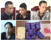 Bắt 4 đối tượng vận chuyển số lượng lớn chất ma túy từ Lào về Việt Nam