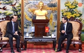 Viện trưởng Lê Minh Trí tiếp Đại sứ đặc mệnh toàn quyền Argentina tại Việt Nam
