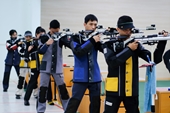 Vào trường bắn xem xạ thủ Việt Nam luyện vàng trước thềm SEA Games 31