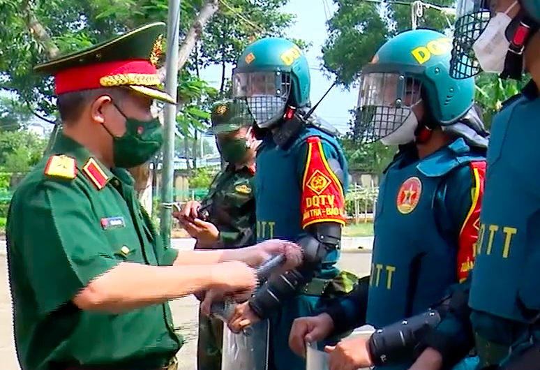 Ban CHQS TP Thủ Đức thực hiện nghiêm công tác trực sẵn sàng chiến đấu dịp lễ 30 4, 1 5