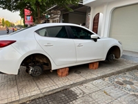 Vụ xe ô tô đậu trước nhà bị tháo trộm cả 4 bánh Đã bắt được đối tượng