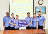 Nghĩa tình đồng nghiệp tại VKSND tỉnh Tiền Giang