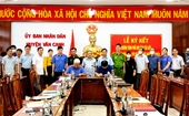 VKSND và UBND huyện Vân Canh ký kết chương trình phối hợp công tác