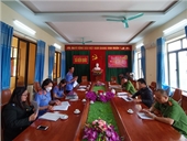 VKSND huyện Kiến Thụy kiểm sát trực tiếp công tác thi hành án hình sự tại cấp xã
