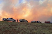 Video cháy rừng kinh hoàng bao trùm miền bắc New Mexico, Mỹ