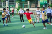 16 đội bóng cùng 300 nhân viên quy tụ tại Giải bóng đá Liên minh bất động sản miền Trung