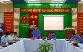 VKSND tỉnh Bình Định Hội thảo chuyên đề công tác thực hành quyền công tố, kiểm sát hoạt động tư pháp