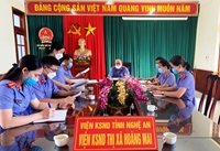 VKSND thị xã Hoàng Mai ban hành kiến nghị đến Chủ tịch UBND thị xã