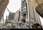 Tòa nhà 10 tầng sụp đổ ở Iran, hàng chục người thương vong, 80 người còn mắc kẹt