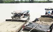 Bắt giữ nhiều vụ khai thác cát trái phép tại huyện Nhơn Trạch