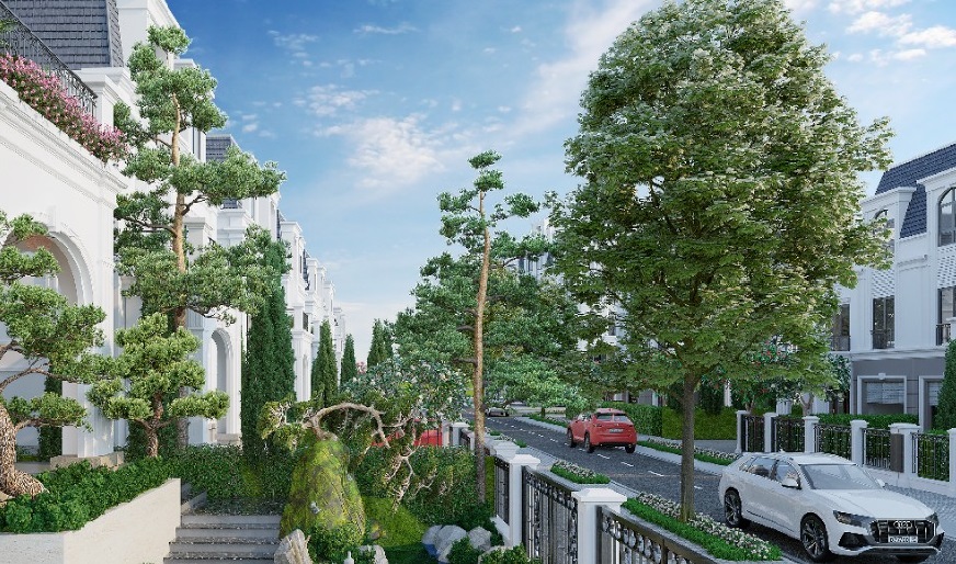 Giá biệt thự triệu đô tại Hoài Đức tiếp tục tăng