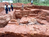 Tiếp tục khai quật khảo cổ khám phá bí ẩn phế tích Tháp Châu Thành, Bình Định
