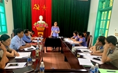 VKSND huyện Thạch Hà trực tiếp kiểm sát tại Chi cục Thi hành án dân sự