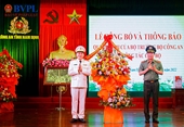 Bổ nhiệm Giám đốc Công an tỉnh Nam Định và Phó Cục trưởng Cục CSĐT tội phạm về ma tuý