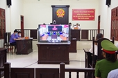 VKSND huyện Hàm Yên tổ chức 5 phiên tòa trực tuyến vụ án hình sự