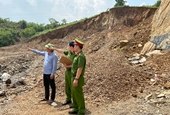 xác minh, làm rõ những thông tin liên quan đến hoạt động khai thác đất trên địa bàn thị xã Bỉm Sơn