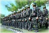 Quốc hội biểu quyết thông qua dự án Luật Cảnh sát cơ động