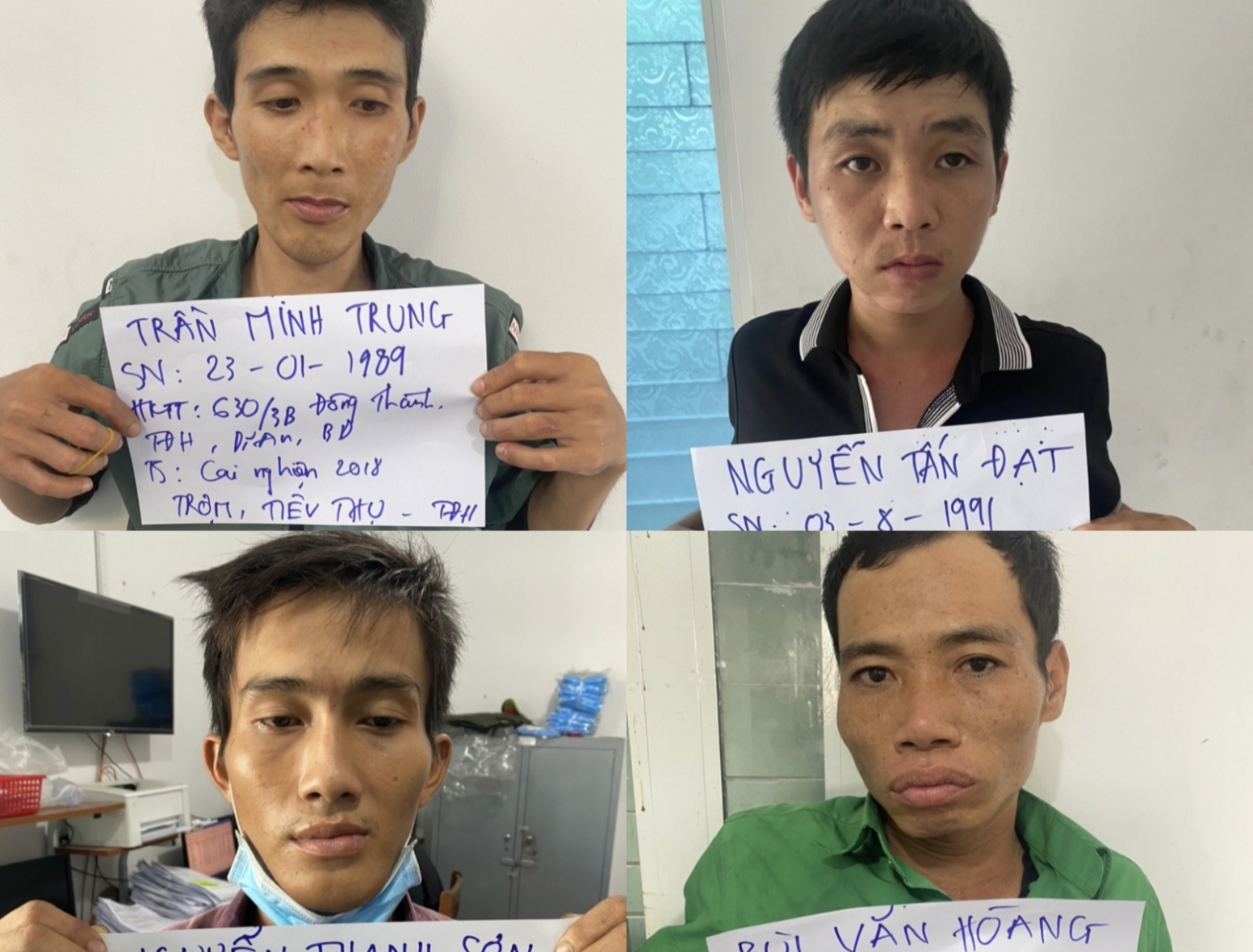 Cảnh sát mật phục bắt nhóm chuyên đột nhập nhà dân trộm tài sản