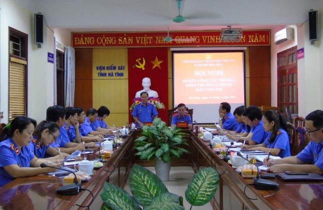 Cụm thi đua số 6 Các đơn vị đạt nhiều kết quả tích cực trong 6 tháng đầu năm 2022