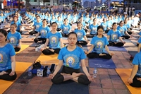 Đồng diễn Yoga lan tỏa thông điệp sống khỏe, sống tích cực