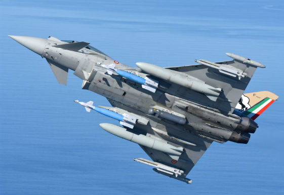 Thổ Nhĩ Kỳ để mắt chiến đấu cơ Eurofighter Typhoons