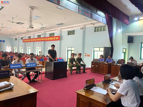 Chi đoàn VKSND tỉnh Điện Biên phối hợp tổ chức phiên tòa giả định tuyên truyền phòng, chống ma túy
