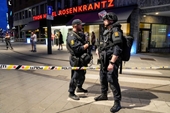 Xả súng nghi khủng bố rúng động thủ đô Na Uy, hơn 20 người thương vong