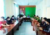 Trực tiếp kiểm sát việc thi hành án hình sự tại Ủy ban nhân dân cấp xã ở huyện Kế Sách, tỉnh Sóc Trăng