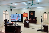 Hà Nội xét xử phiên tòa trực tuyến đầu tiên