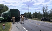 Quảng Bình Xe ô tô 7 chỗ đối đầu xe tải, 5 người thương vong