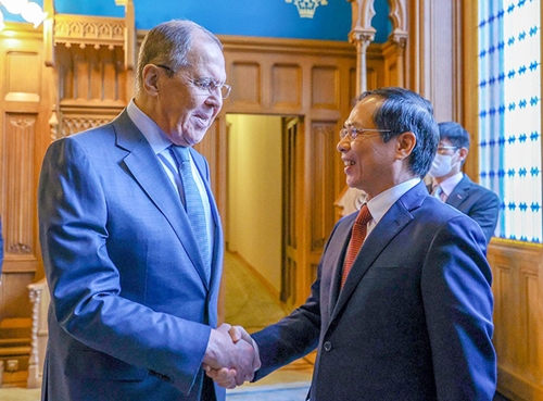 Ngoại trưởng Nga thăm Việt Nam