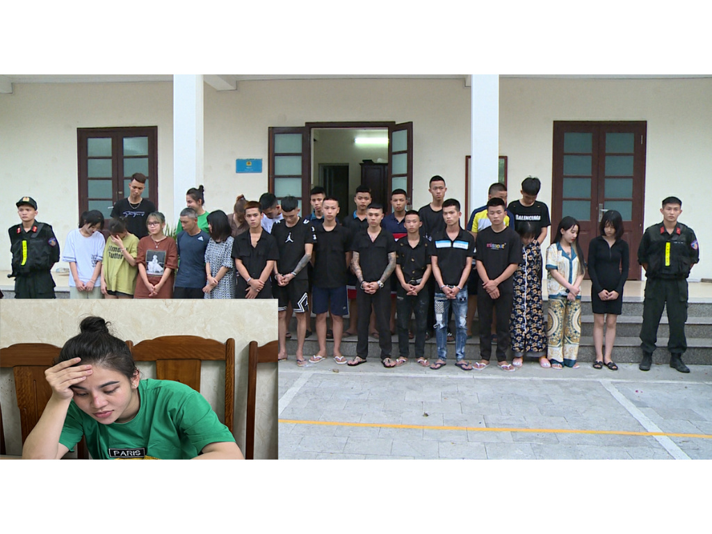 Bắt quả tang ổ ma tuý trong quán Karaoke Tâm Bình Đức Monaco