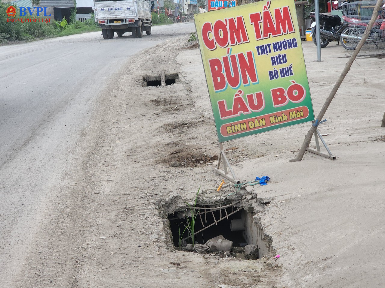 Công ty cổ phần xây lắp Thành An thi công không đảm bảo chất lượng, mất ATGT tại huyện Vĩnh Cửu