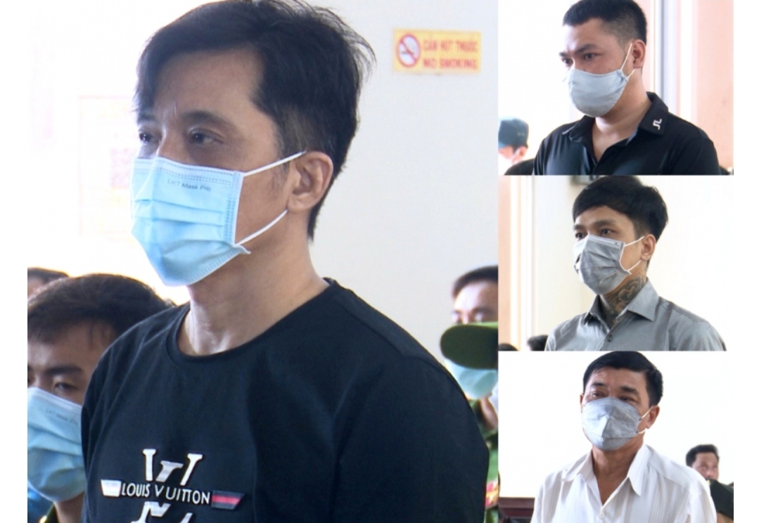 4 đối tượng chia nhau 25 năm tù vì lý do chém người do tranh chấp đất đai