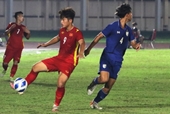 Bất phân thắng bại trước U19 Việt Nam nhưng U19 Thái Lan vẫn xếp sau