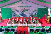 Trung Nam Group khởi công xây dựng Trường THPT Nguyễn Hiếu Tự và bàn giao nhà đại đoàn kết