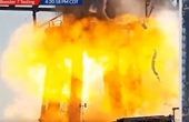 Tên lửa đẩy siêu nặng của SpaceX phát nổ trên bệ phóng