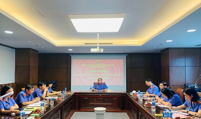 Khối thi đua 4 VKSND tối cao Các đơn vị đạt nhiều kết quả tích cực trong 6 tháng đầu năm 2022